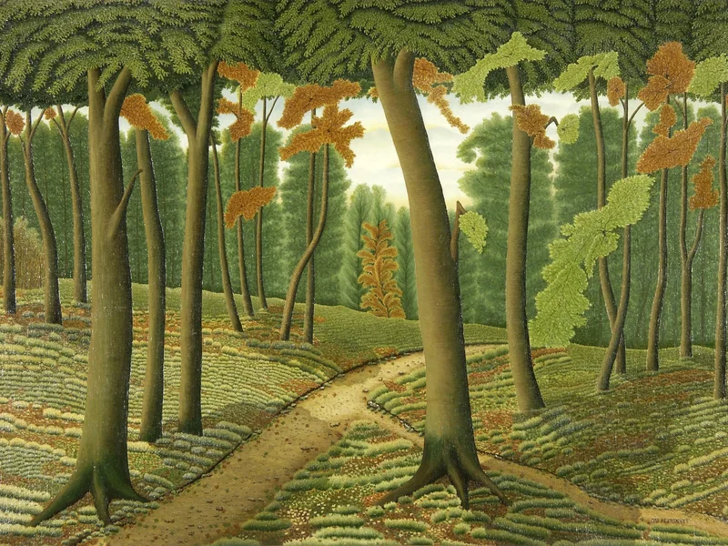 1872-Dominique-Paul Peyronnet - La foresta